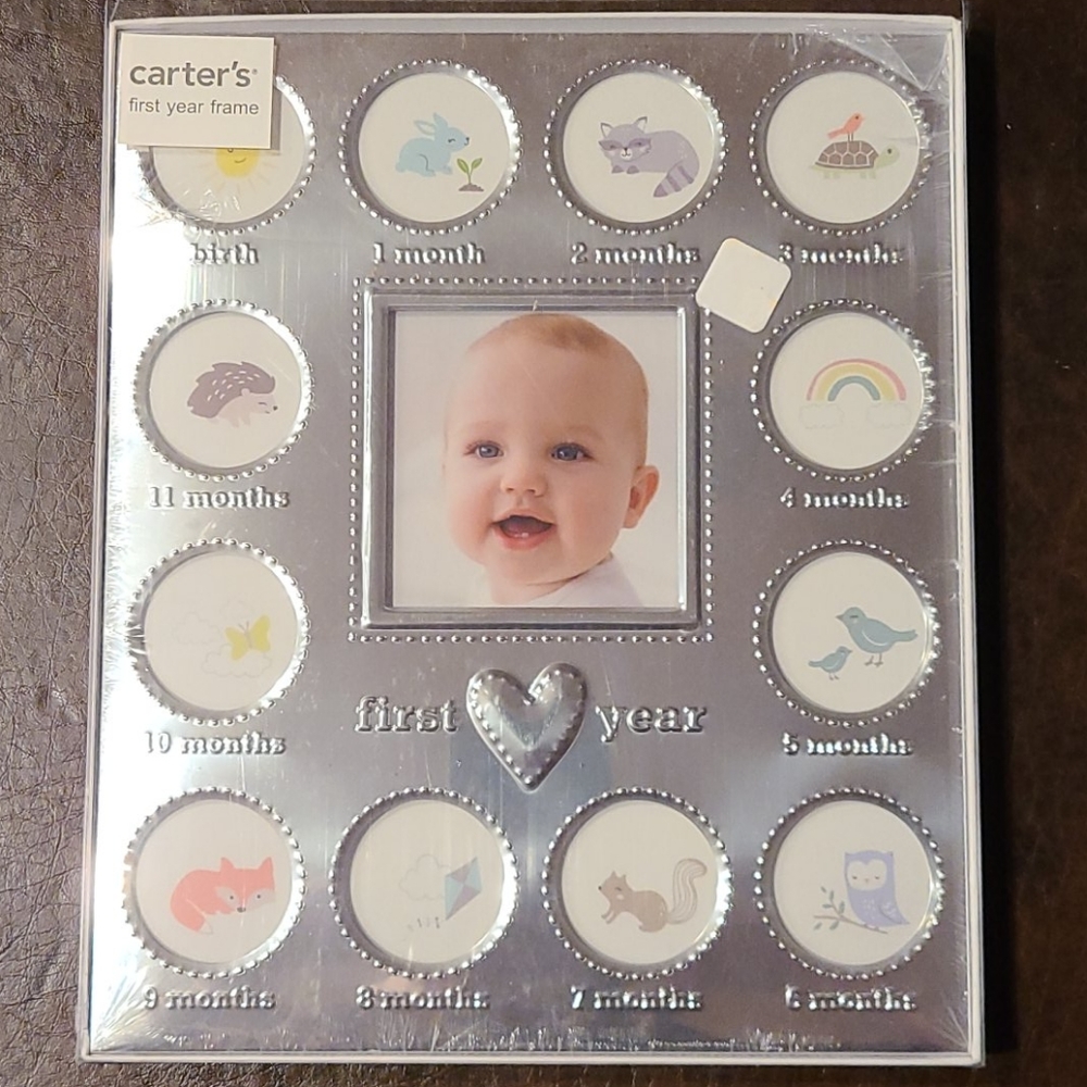 Carter's Baby's First Year Picture Frame